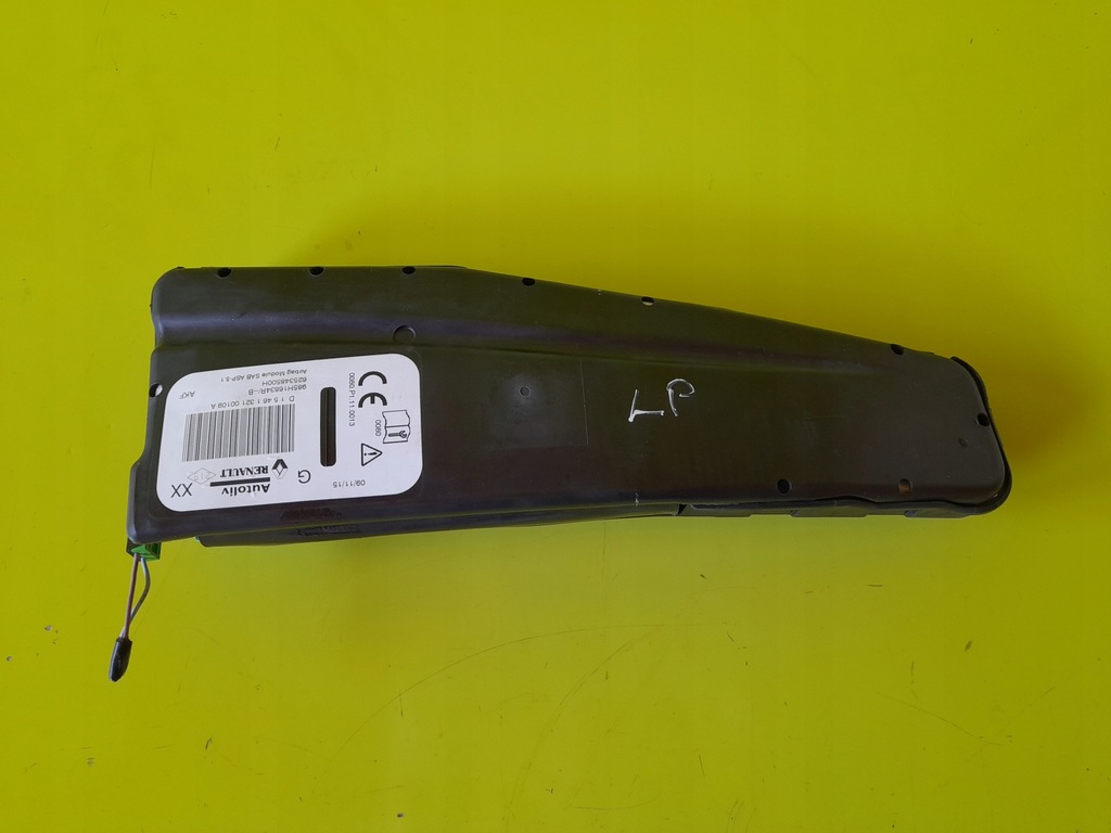 фото №1, Подушка подушка безпеки сидіння ліва 985h16834 renault zoe 15r