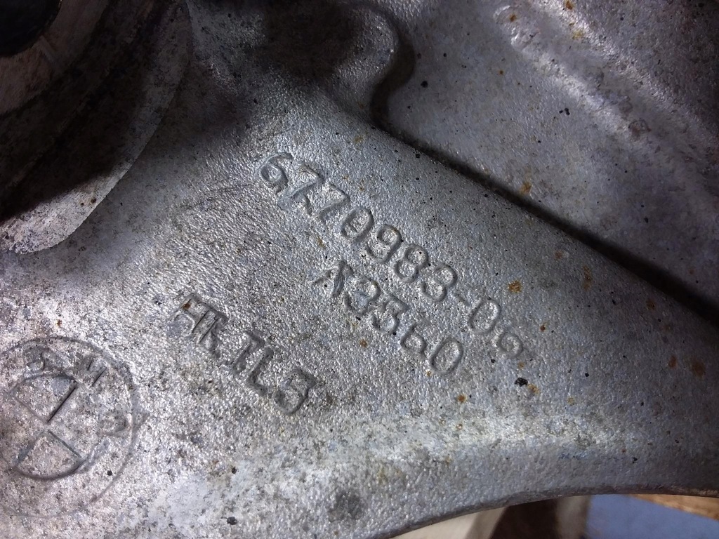 фото №5, Bmw x5 e70 поворотний кулак ліва задня ступиця 6770983