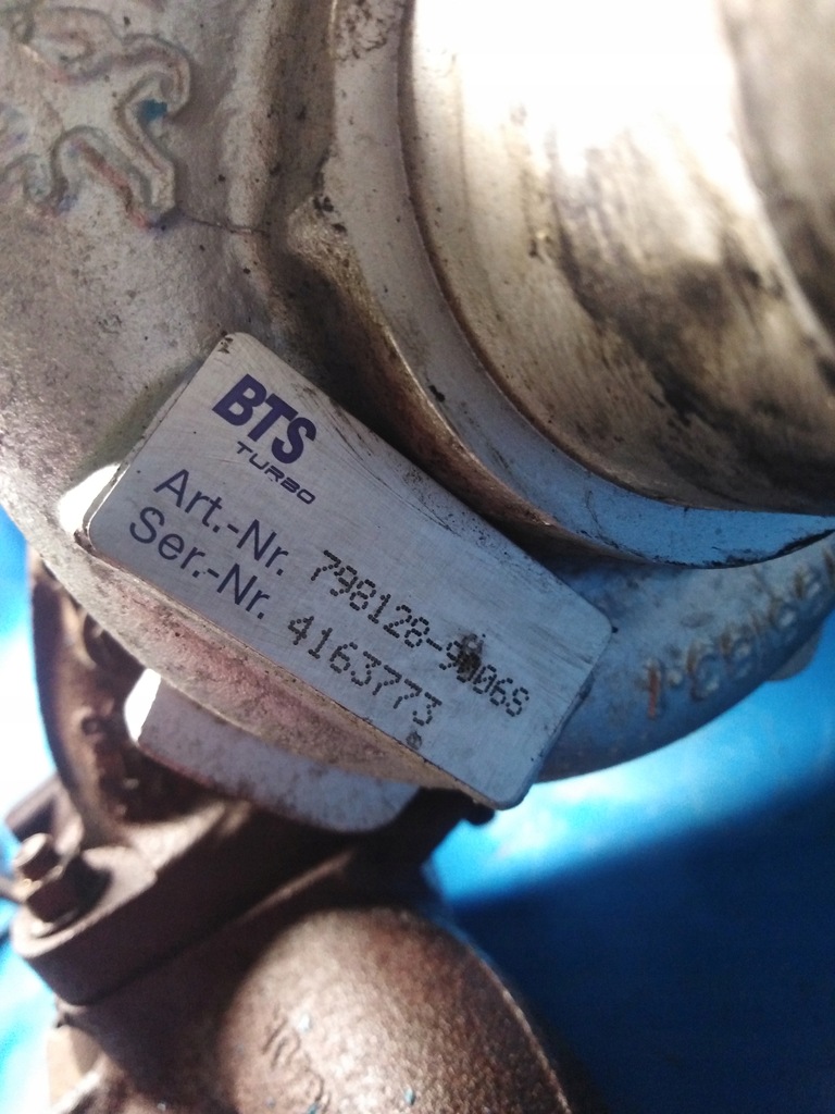 фото №6, Турбонагнітач турбіна citroen jumper ii boxer ducato iii 2.2 hdi