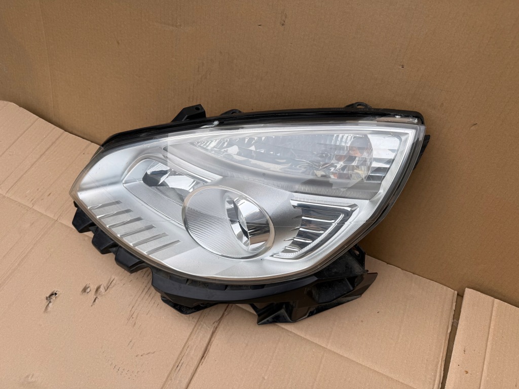 фото №3, Лампа передняя левая + направляющая renault scenic ii lift 05-08r