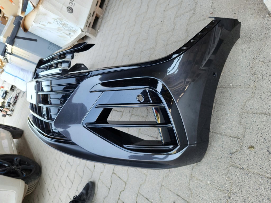 Vw arteon рестайлінг  бампер перед r решітка радіатора led 6pdc lb7r Оригінал