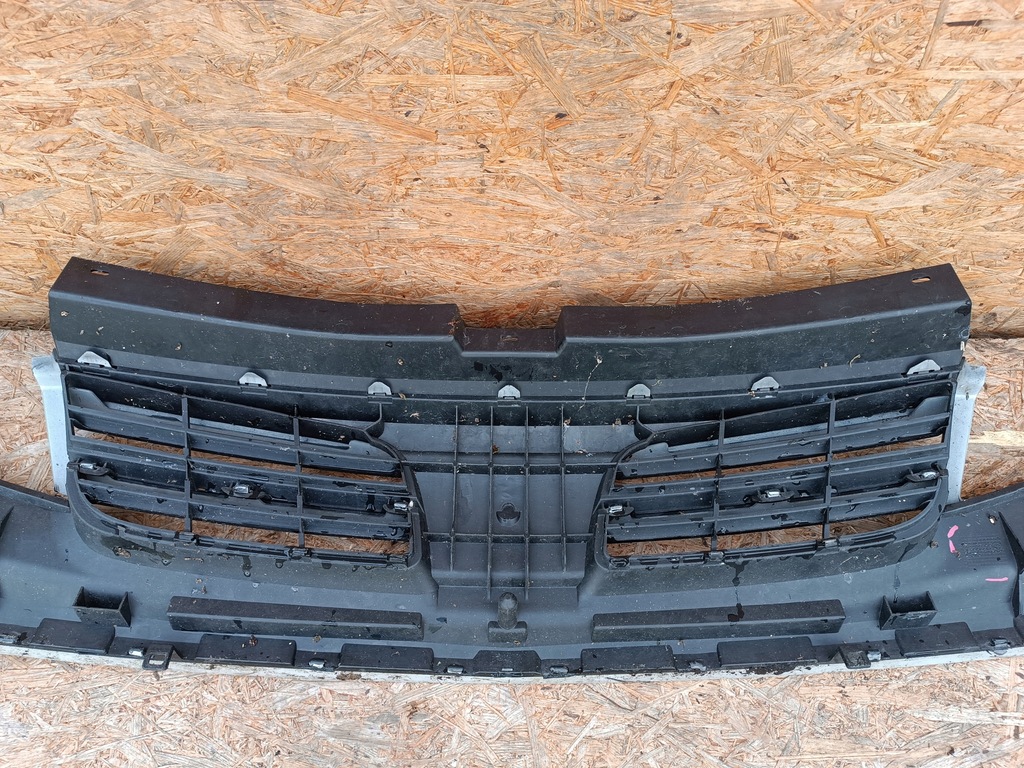 фото №13, Бампер перед передний оригинал решётка радиатора решётка радиатора nissan primastar lift 2006-