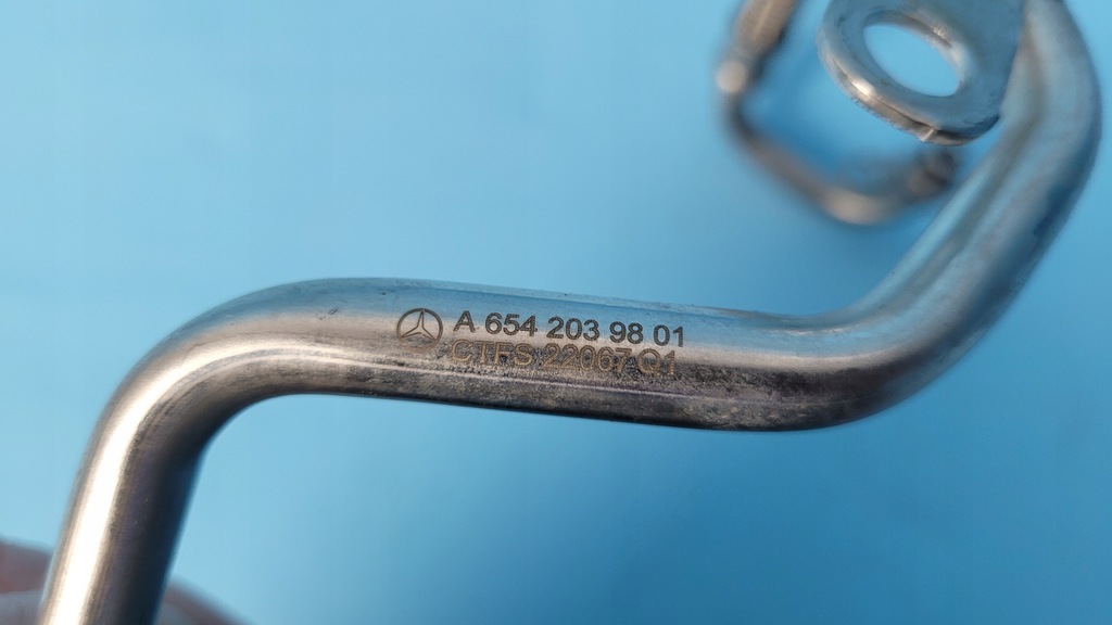 фото №14, Mercedes w206 c200 шланг жидкость охлаждающий a6542039801