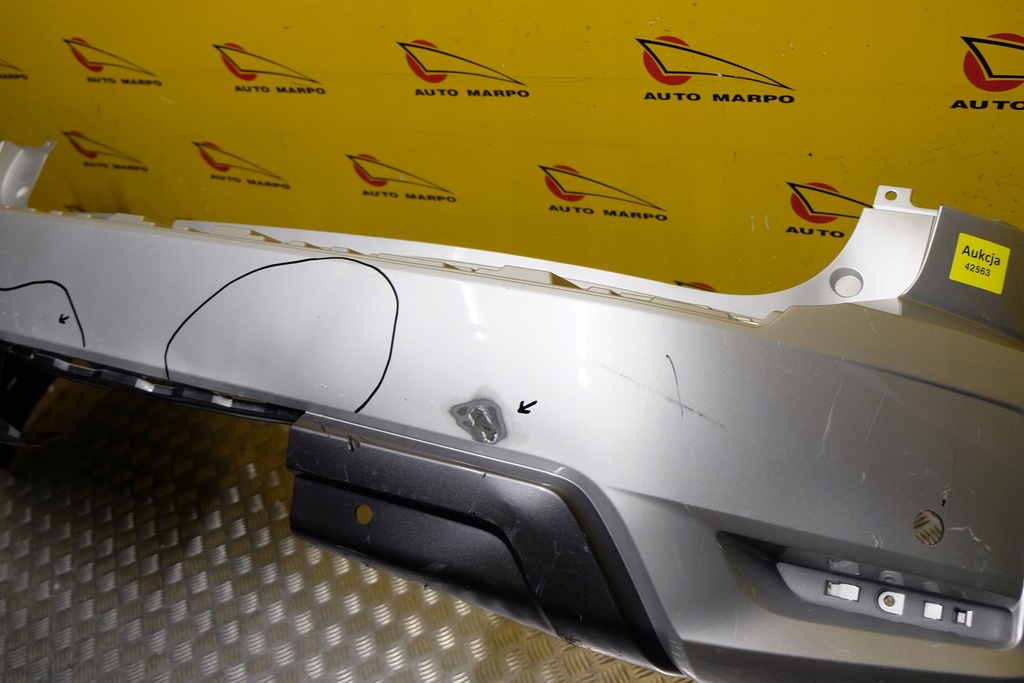 фото №10, Nissan armada 2021 2022- бампер задня задній usa