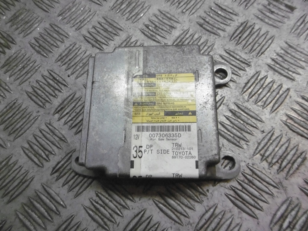 фото №1, Модуль подушка безопасности toyota corolla e12 89170-02660