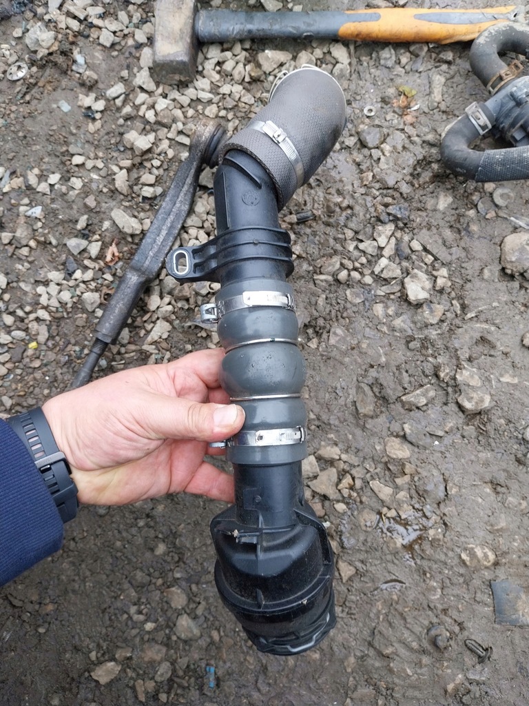 фото №1, Mercedes w177 1.5 cdi шланг интеркулер waz труба воздухозаборник турбины