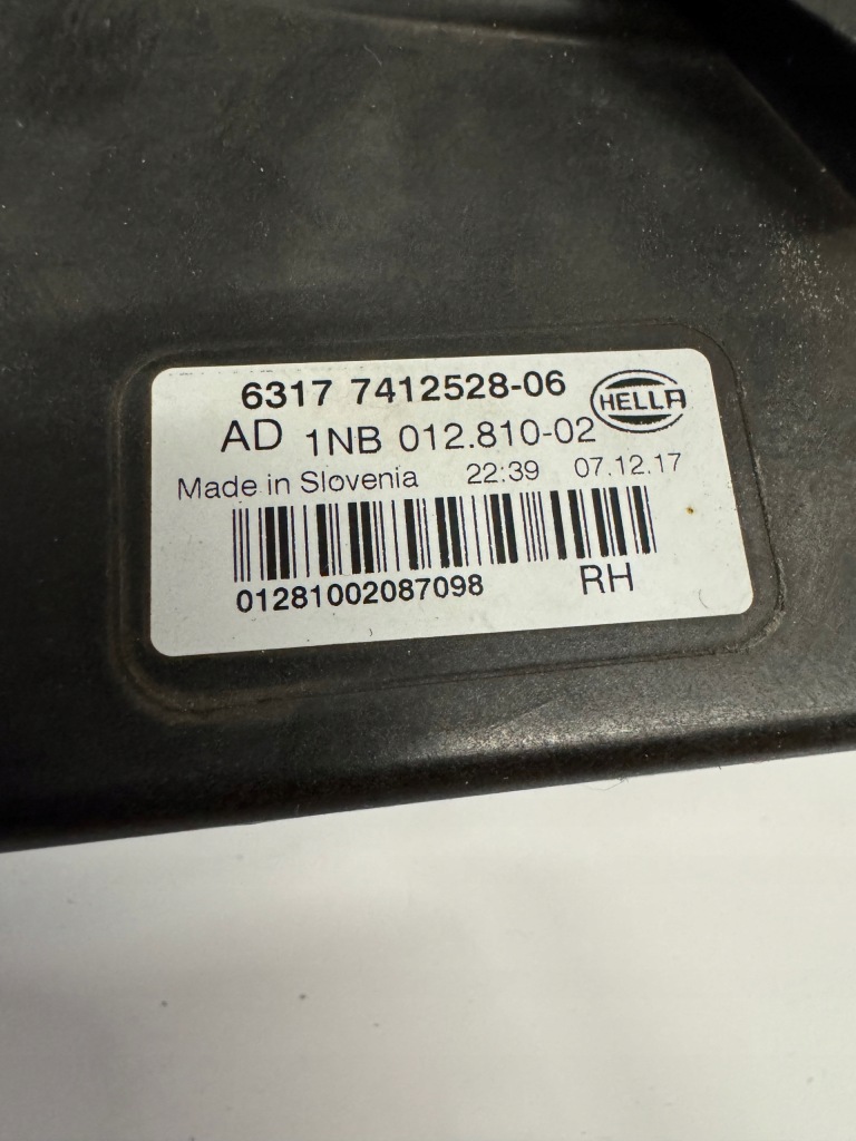 Фара протитуманна фара led bmw x3 правий перед 1nb01281002 Доставка