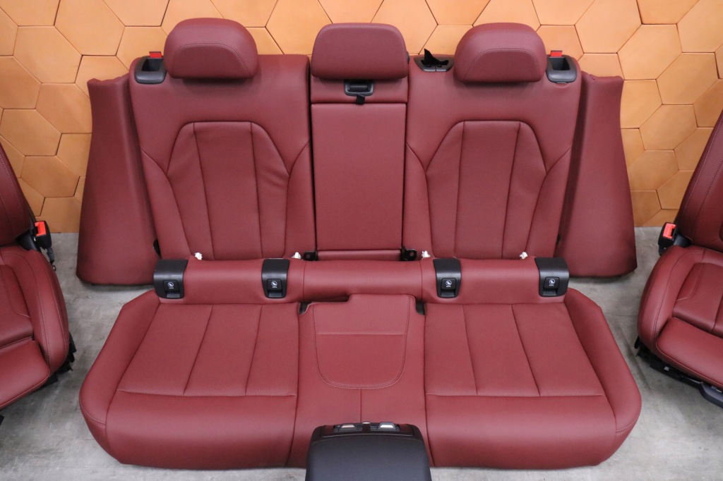 Bmw x4 g02 lci салон сидіння заднє сидіння обшивки sport tacora rot пам'ять 26 km ! Недорого