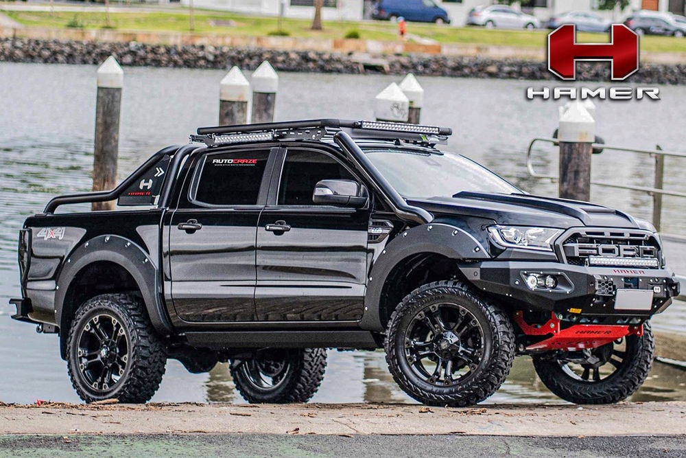 фото №14, Бампер передний стальной offroad hamer king ford ranger 2016-2022