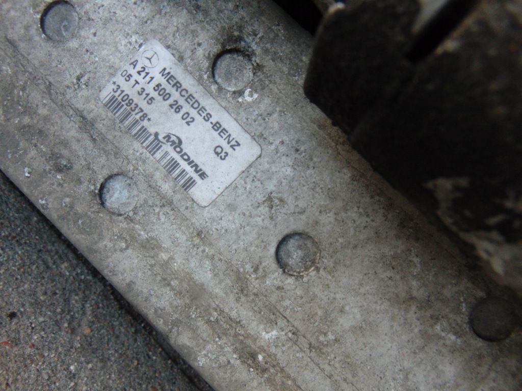 Радиатор воды кондиционера вентилятор комплект  mercedes e klasa w211 3.0cdi v6 Недорого