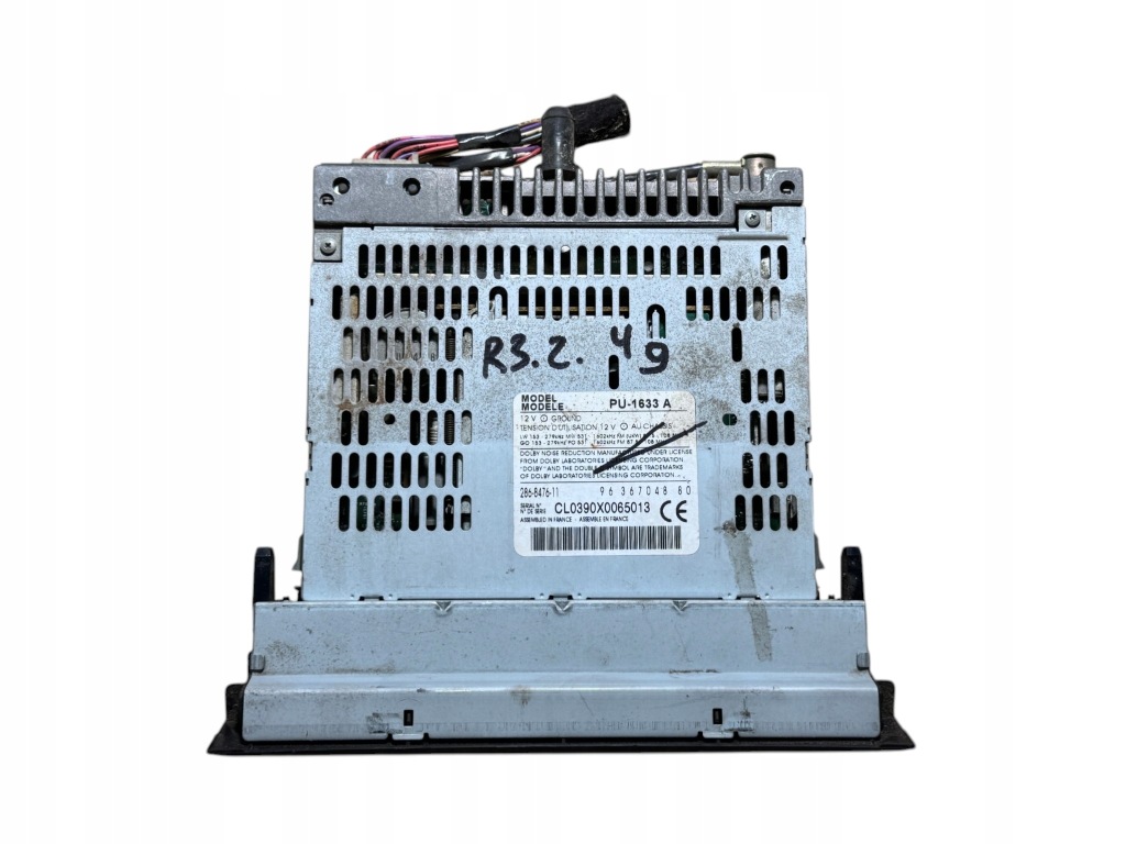 Радиопроигрыватель радио peugeot 406 9636704880 Доставка