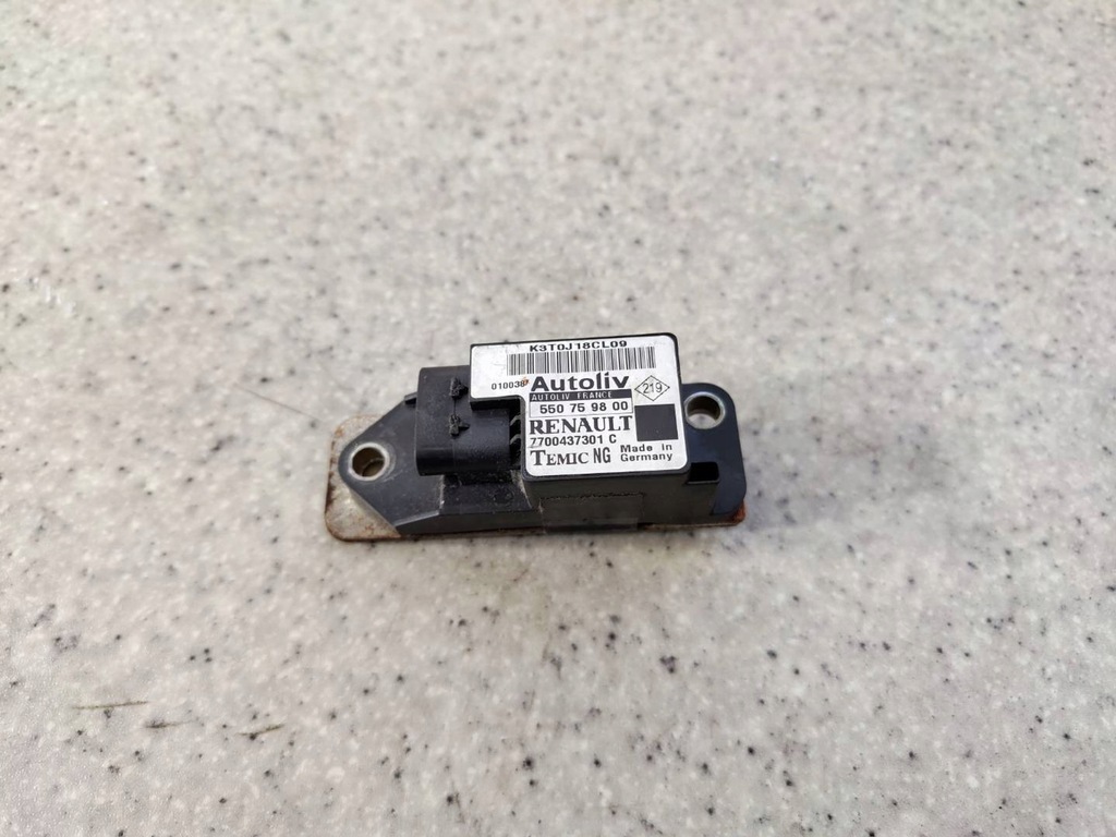 фото №1, Датчик удара ударный подушка безопасности renault scenic i rx4 - 7700437301c