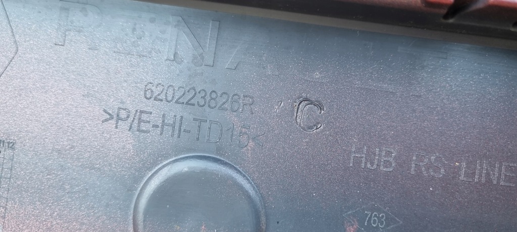 фото №15, Renault captur ii rs бампер перед оригинал h109