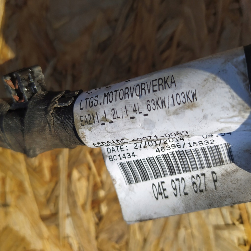 фото №5, Seat leon iii golf vii skoda жгут электропроводка двигателя 04e972627p