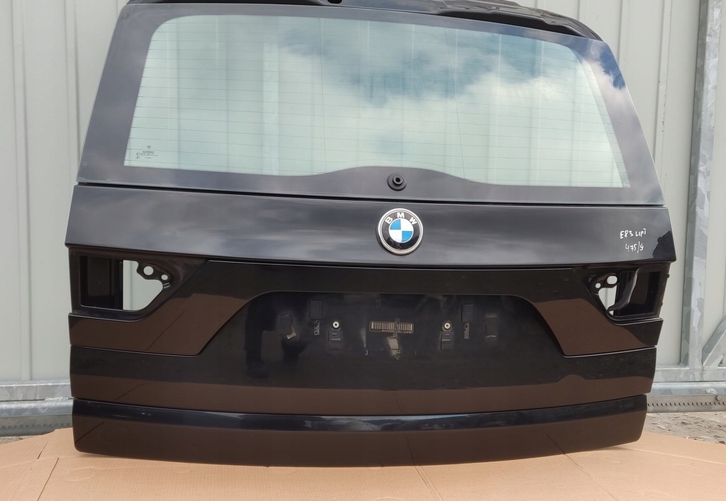 фото №1, Bmw x3 e83 lift кришка багажника black sapphire