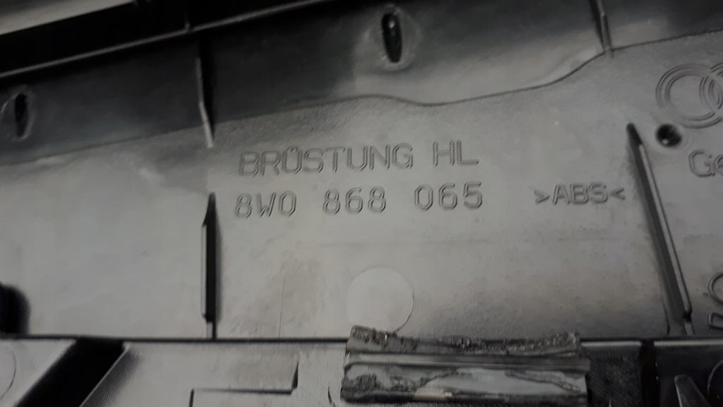 фото №11, A4 b9 8w обшивка двері лівий задня шкіра 8w0867317