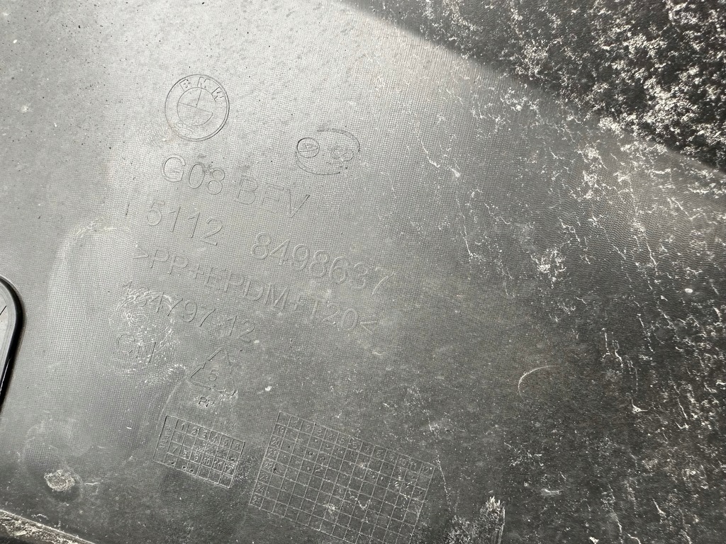 фото №12, Бампер задня задній bmw ix3 ix 3 g08 8498638 8498637 повний