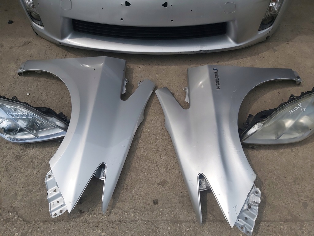 фото №6, Toyota prius iii kompletny перед бампер капот pas