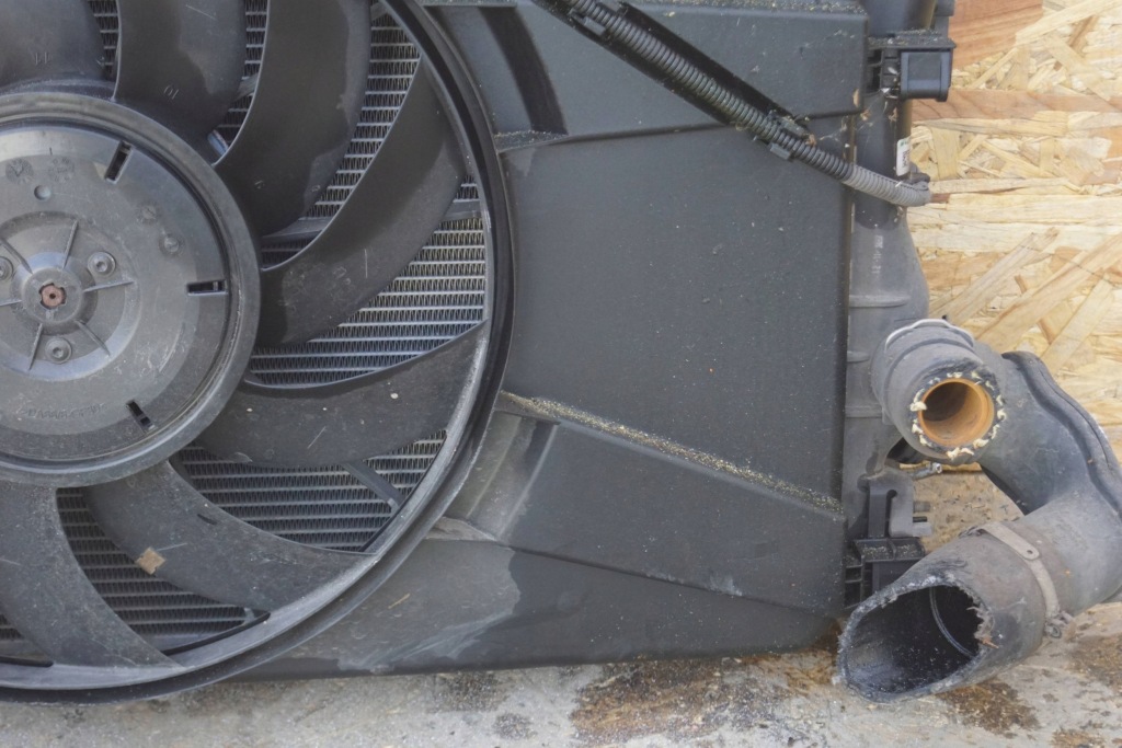 Opel astra j рестайлинг  2.0d вентилятор радиатор d748 с Разборки