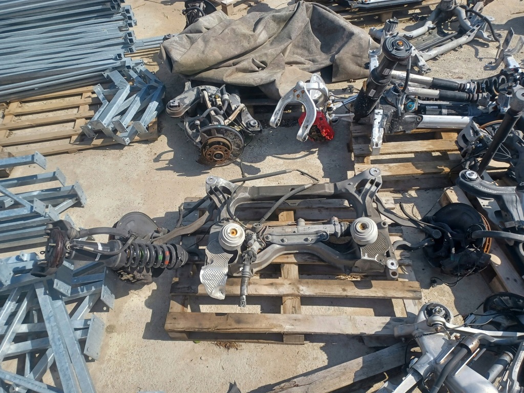 фото №4, Mercedes sl w230 r230 підрамник підрамник балка перед