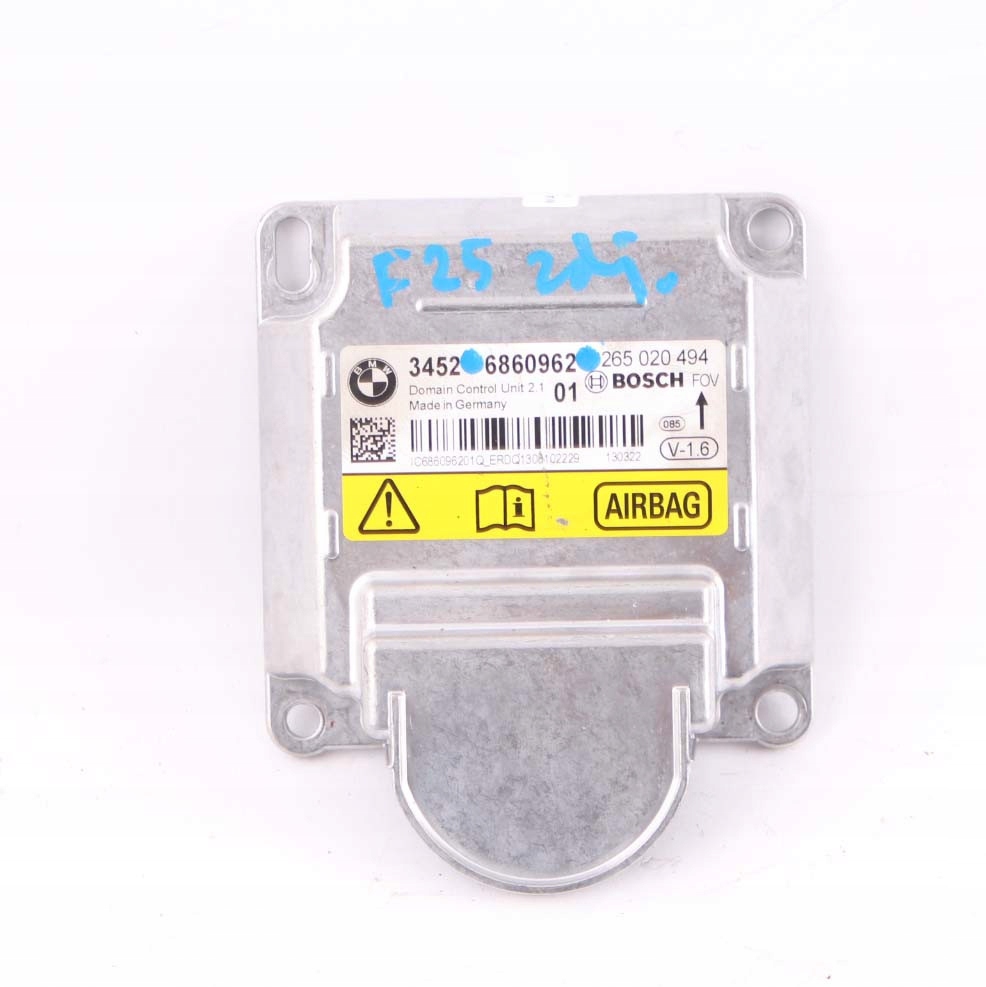 фото №1, Bmw x3 f25 модуль подушек 6860962 0265020494