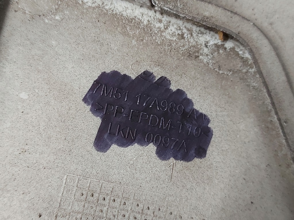 Ford c-max k1 рестайлинг  09r бампер перед 7m51-r17757-am Цена