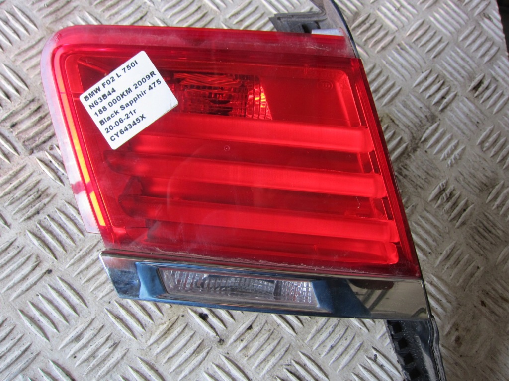 фото №1, Bmw 7 f01 f02 f04 лампа задняя левая w крышка 7182205