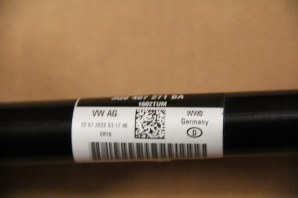 фото №7, Приводной вал передняя левая vw arteon 3q0407271ba new oryg