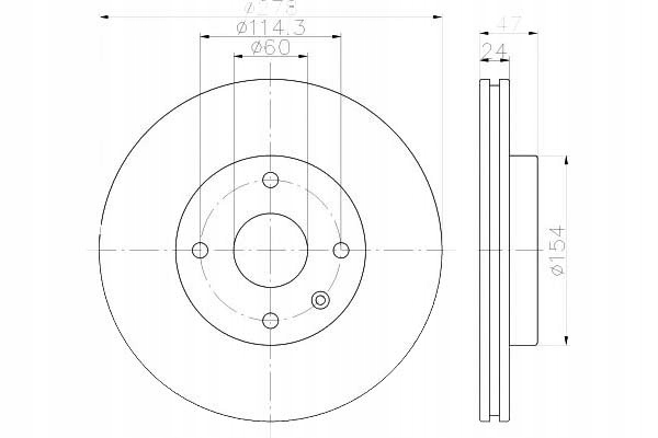 фото №1, Textar тормозные диски тормозные 2szt chevrolet перед epica