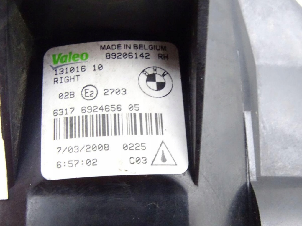 Bmw x5 e70 06-13 противотуманная фара правый перед оригинал 6924656 89206142 13101610 Недорого