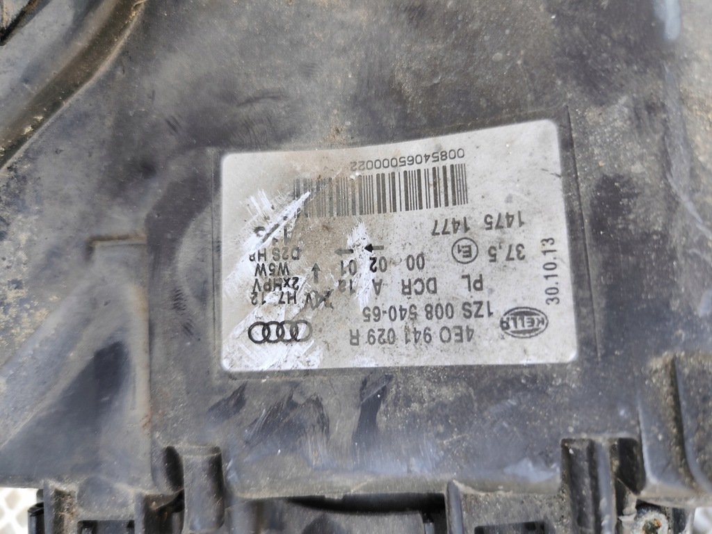 фото №9, Audi a8 d3 02-05 przedlift ксенон левый правый лампы полный идеальное состояние 2 штуки