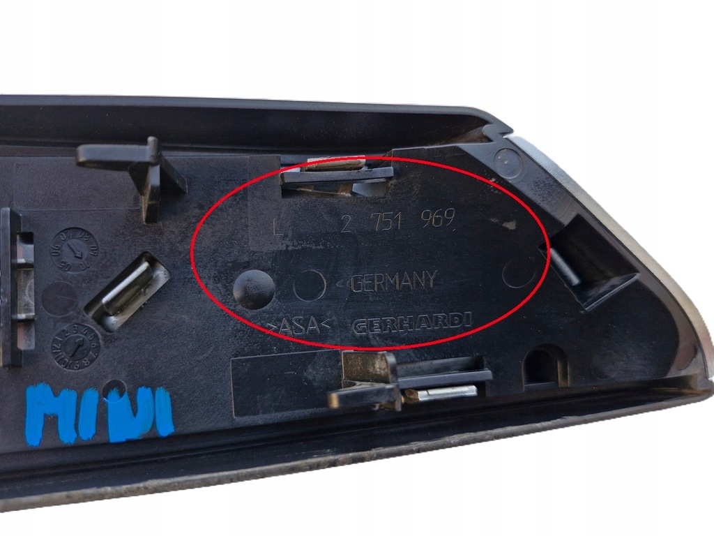 фото №3, Mini cooper s r55 r56 r57 поворотник молдинг левая крыла 2751969