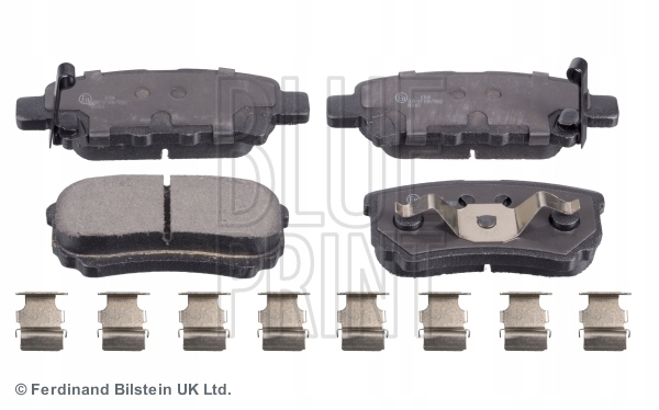 фото №5, Тормозные диски тормозные колодки задняя blue print chrysler sebring