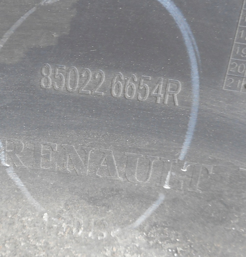 фото №8, Dacia dokker бампер задний задняя 850226654r