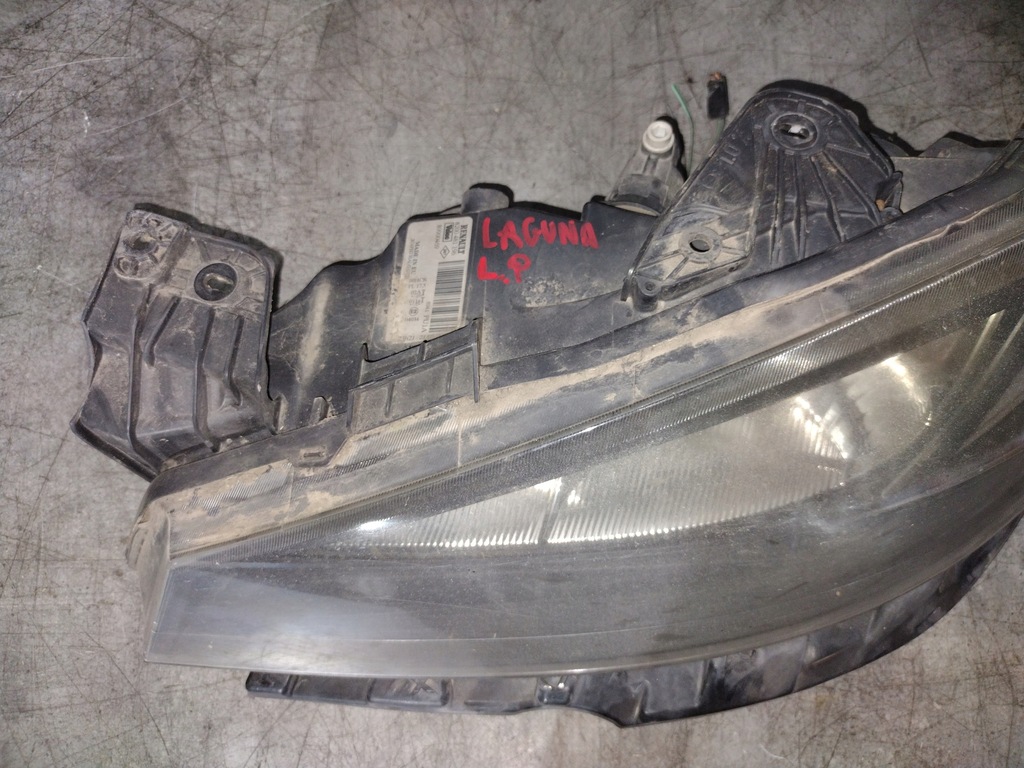фото №3, Лампа левая перед renault laguna ii lift