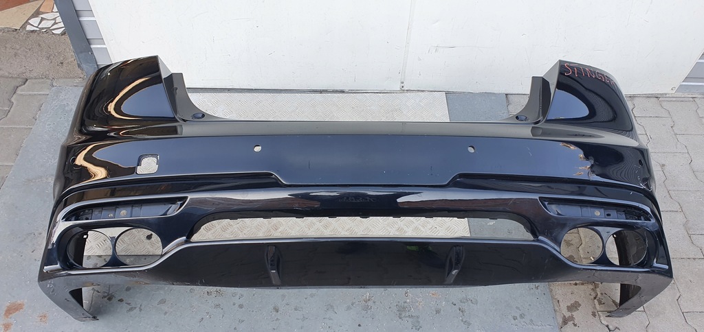 фото №1, Kia stinger бампер задняя задний