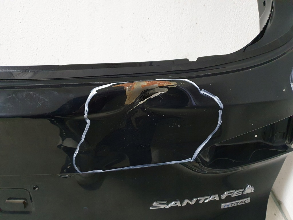 фото №4, Крышка багажника задняя hyundai santa fe iv 18r-
