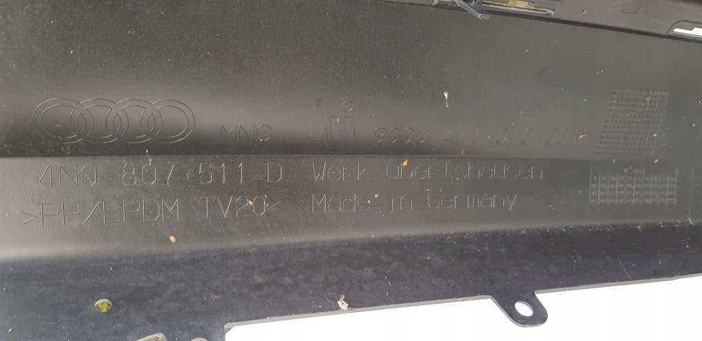 фото №16, Audi a8 d5 17- бампер задняя задний 6xpdc 4n0807511d