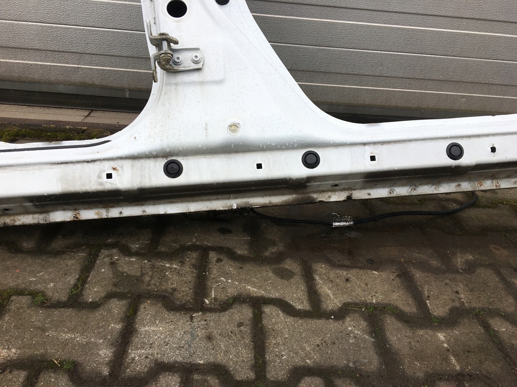 фото №7, Honda cr-v iv 12- поріг правий блок двигуна середній чверть лак : nh788p