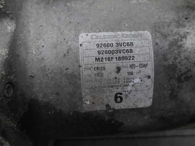 фото №6, Компресор кондиціонера nissan note e12 1.5 dci