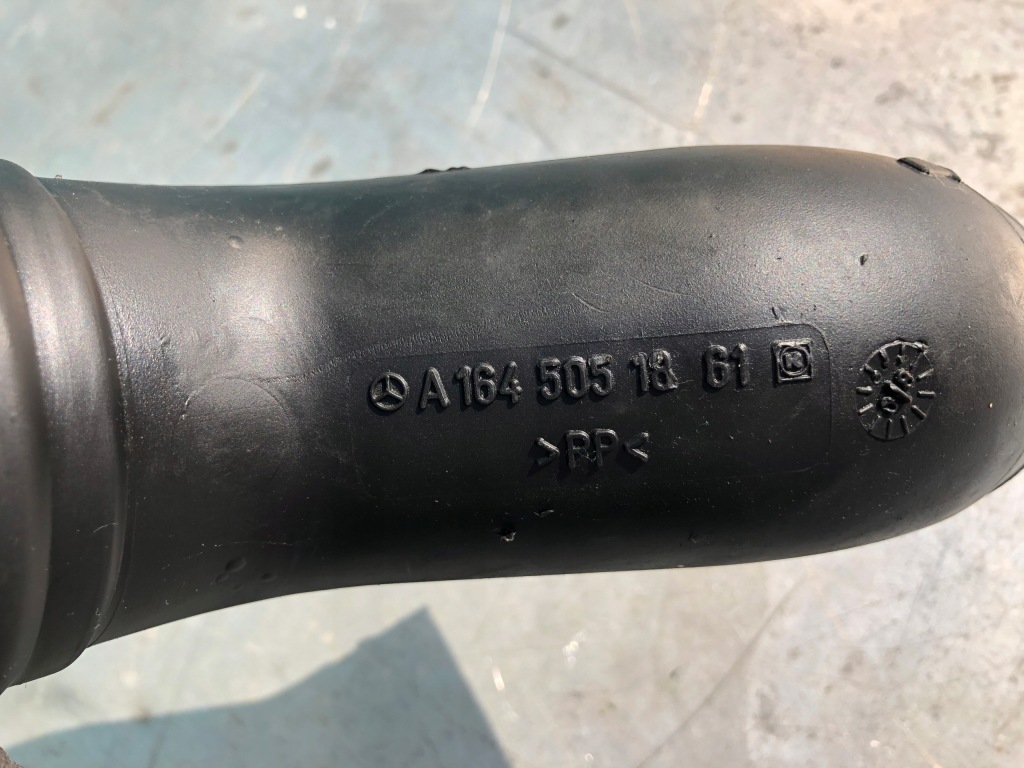 фото №3, Mercedes gl x164 3,2 cdi труба wąż воздухозаборник воздуха