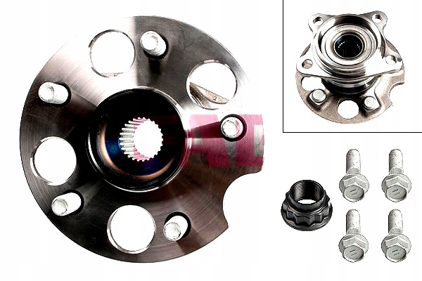 фото №2, Набор подшипник колеса с ступица задняя lexus rx toyota highlander kluger