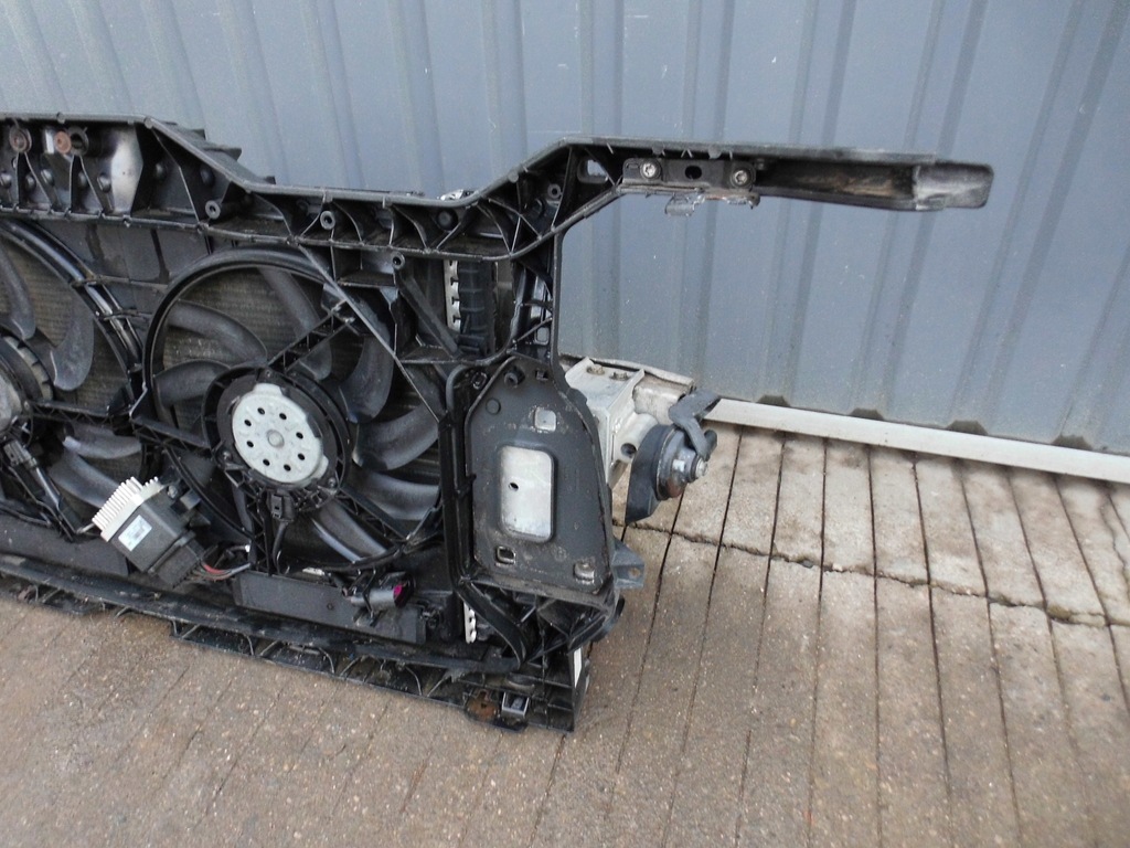 фото №9, Pas передний радиатор балка вентиляторы модуль audi a4 b8 lift 2.0tdi cgl