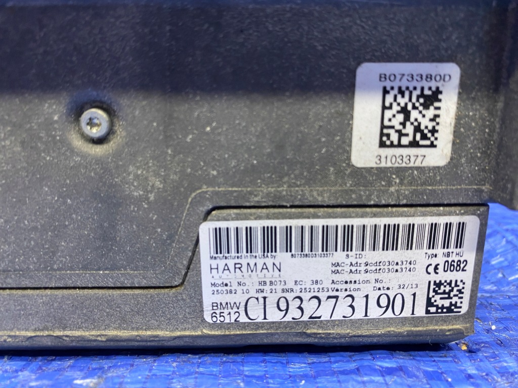 Bmw f32 навигация мультимедиа радио harman kardon 932731901 Киев