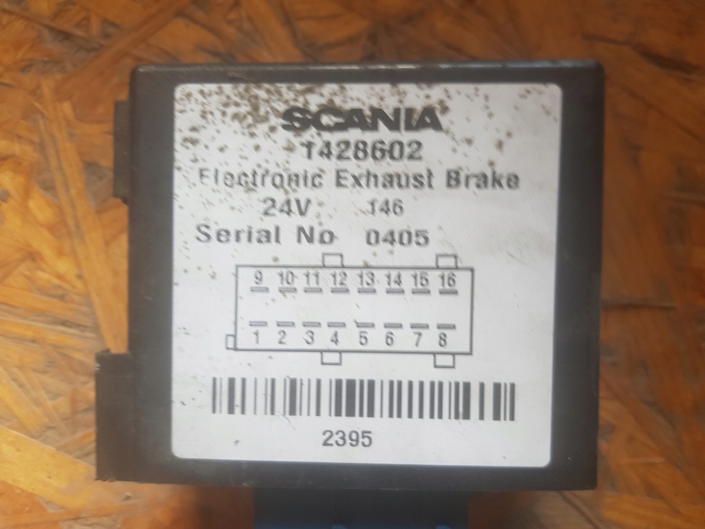 фото №1, Scania модуль реле тормозной 1428602