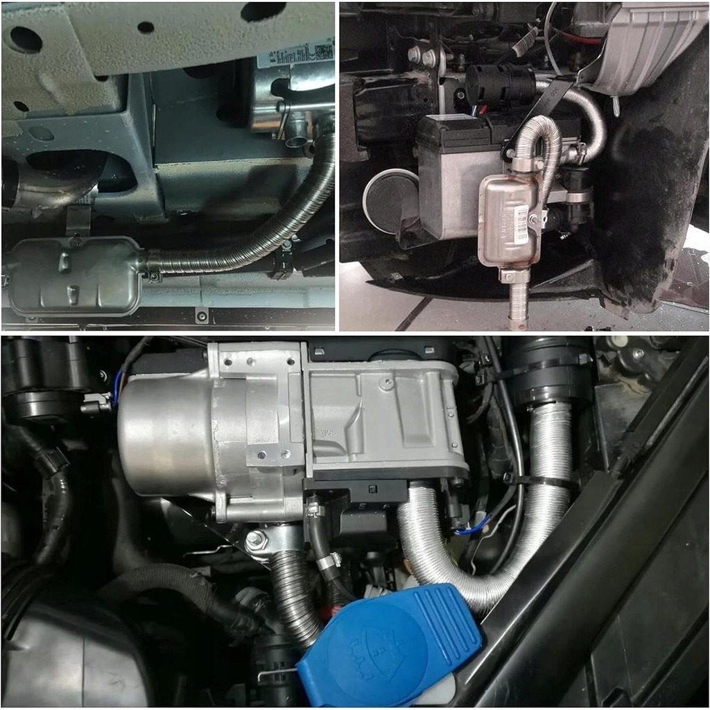 фото №10, Wąż выпускной do автомобиля труба отопителя воздуха труба выхлопная 2,5 cm