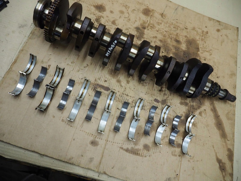 фото №9, Wał коленчатый bmw e46 e39 2,0i m52tu b20 m52 вкладыши