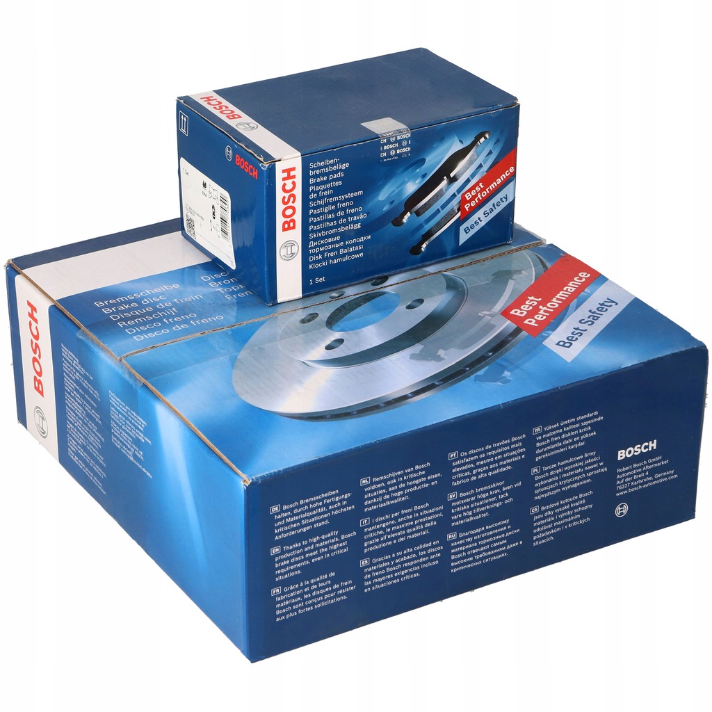 фото №1, Тормозные диски i тормозные колодки задняя mercedes sprinter 06- bosch