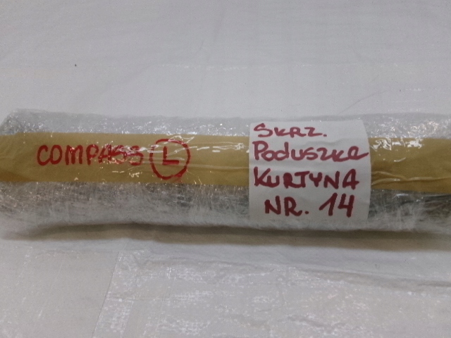 фото №11, Jeep compass шторка безпеки подушка подушка безпеки ліва