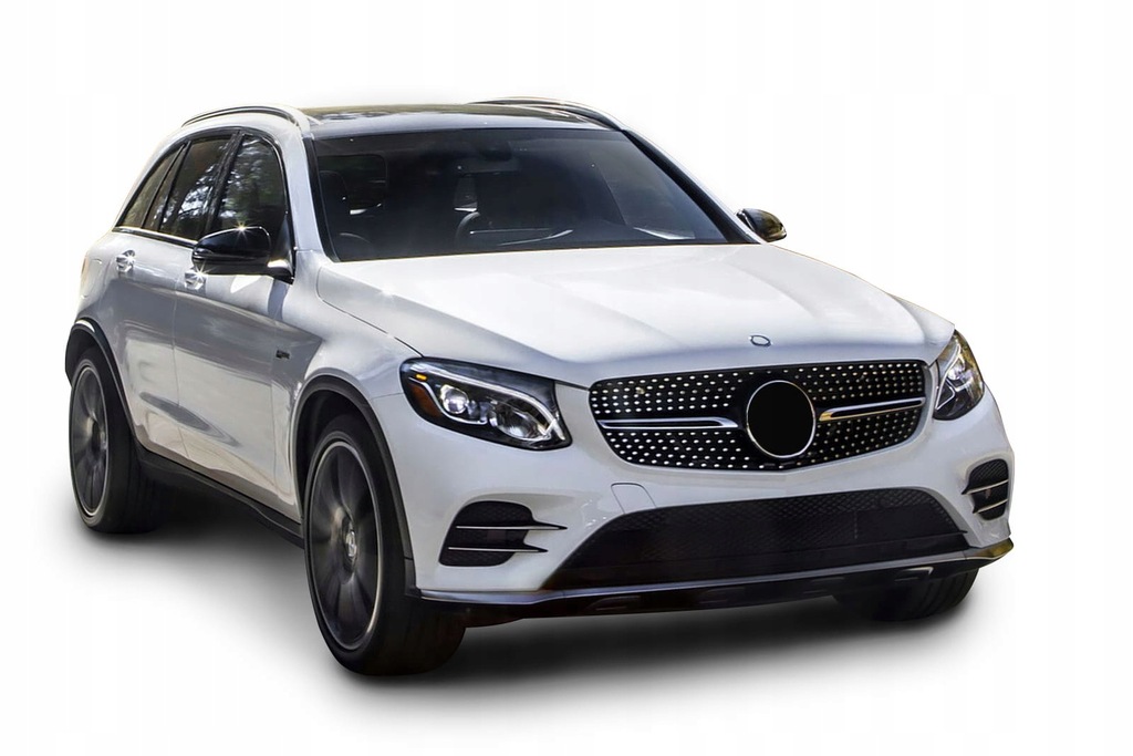 фото №5, Mercedes glc x253 2015-2019 решётка радиатора diamond чёрный